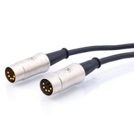 Mogami 2948 Midi สายเครื่องดนตรีชุดสายเคเบิลซินโครอินเตอร์เฟสดิจิตอล5-Pin ขั้วต่อ Din เครื่องมือคีย์
