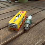 NGK nickel spark plug - B7HS (short pin, 14mm thread)