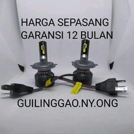 LED G2 SUPER BRIGHT LAMPU MOBIL HIGH POWER 110 WATT. GARANSI 1 TAHUN. FOKUS DAN SANGAT PADAT CAHANYA