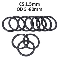 [WDY] Rubber O-Ring OD5-80mm * CS1.5mm NBR