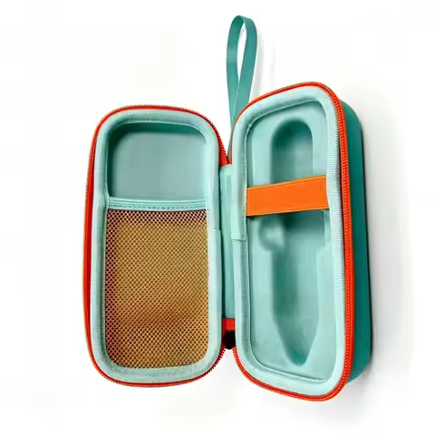 3D Pen for Kids Case for 3Doodler Start+ Essentials Green Portable hard EVA storage case mesh pocket