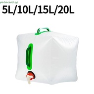 PATRICIA1 Folding Water Bag, 5L/10L/15L/20L Portable Outdoor Water Container, Waterproof Reusable Fo