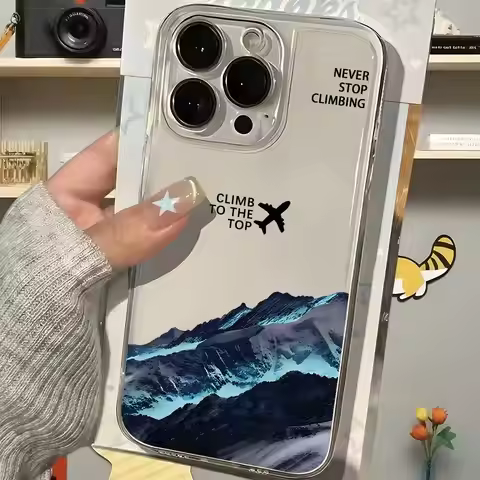 Transparent Soft Silicone Shockproof Case for iPhone 17 16 15 14 13 12 11 Pro Max T-The North Fashio