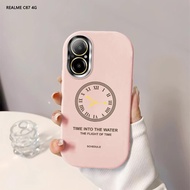 Softcase For Realme C67 C65 C63 C61 C55 C53 C51 C35 C21Y C25Y Watch Dial Pattern Back Cover Case Sof