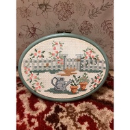 19th Century Belgium Handmade Cross Stitch Ornaments 523269