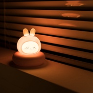 Small Night Light Bedroom Sleep Light Rechargeable Energy-Saving Girls Room Bedside Light Bedroom Ch
