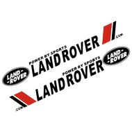 สติกเกอร์รถแลนด์โรเวอร์ติดเครื่องประดับร่างกายประตูรถยนต์ด้านข้างสำหรับ Freelander 2 Defender Range Rover Evoque Velar DISCOVERY อุปกรณ์ตกแต่งรถยนต์สปอร์ต