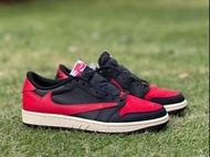 Travis Scott x Jordan Air Jordan 1 黑紅復古籃球鞋
