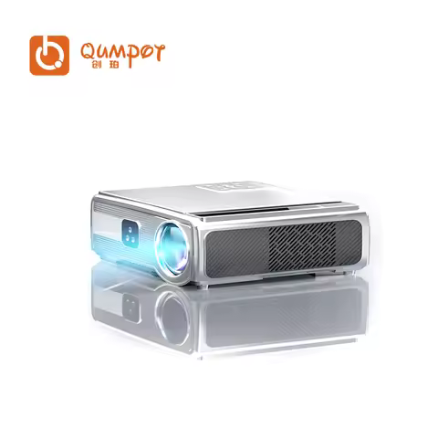 Qumpot ZX8MAX 4K Metro Laser Projector 1080p 4000 ANSI 3D Proyector MEMC HDR with Wifi and 4K HDR Be