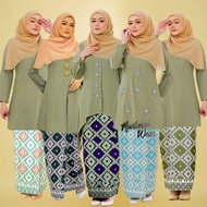 !️SAGE GREEN KURUNG DRESS | MINI RIAU | KEDAH Bracket