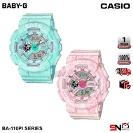 Casio Baby-G BA-110PI Ice Cream Series Analog Digital Resin Band Women Sports Watch Jam Tangan Perem