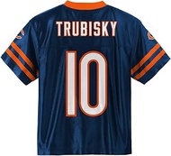 Outerstuff Mitchell Trubisky Chicago Bears #10 Navy Youth Player Home Jersey