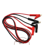 CYMX Banana plug Multimeter test leads 3.3ft /1m Soft test cable wires Test lead
