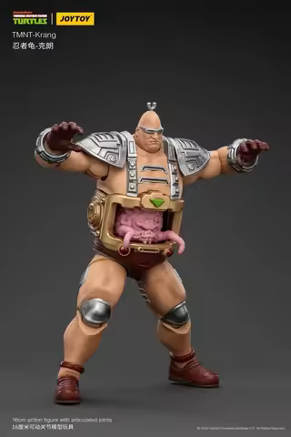【In Stock】JOYTOY 1/18 Action Figures TMNT-Krang Model Toys