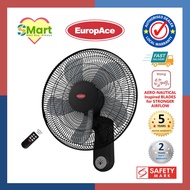 EuropAce 16" Wall Fan with Remote Control [EWF 6162V]