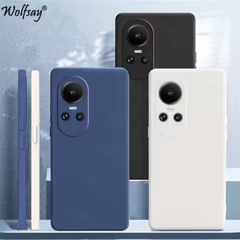 Candy Case For Oppo Reno 10 Pro 5G Case Original Liquid Silicone Back Case For Oppo Reno 10 Pro 5G C