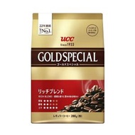 UCC - 日本 GOLD SPECIAL 咖啡粉（濃郁醇厚）(紅) 280g 包裝隨機出 賞味期限(未開封前): 2025年01月31日