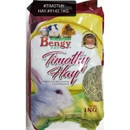 2xBags Bengy Timothy Hay 1kg Rabbit Guinea Pig Chinchilla Arnab