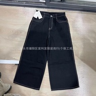 y2k jeans baggy jeans men y2k Summer Unique Retro-Washed Printed Casual Loose Fit Men's Jeans