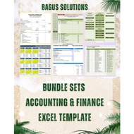 Bundle Sets  Accounting & Finance Excel Template with Cash Flow & Bookkeeping & Cogs Calculator & Ac