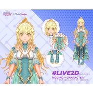 Upgrade Your Content Pull with VTuber Live2D Modern Model, Innovative VTuber Character, Unique Live2