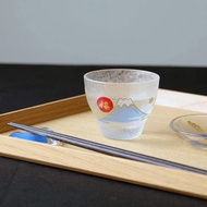 90cc【日本ADERIA】人氣吉祥物 富士山 招福杯