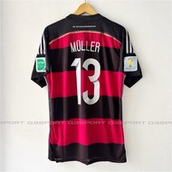 HK Germany Away 2014 Retro Nameset Jersey Fullpatch