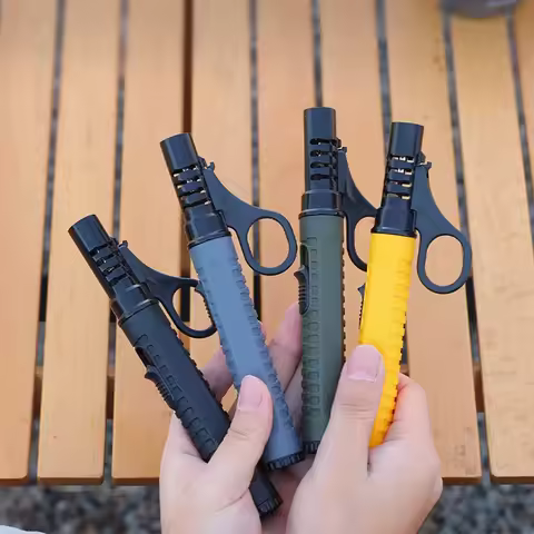 New wind proof torch outdoor spray butane camping jet flame torch refillable gas (excluding butane) 