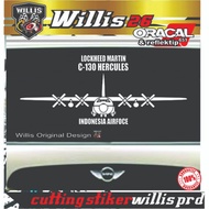 Hercules Martin c-130 Airplane Sticker Car Rear Window Airplane New