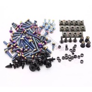 Yamaha R1M R1 R6 R25 R15 XMAX NVX Titanium Elenky Skru Set