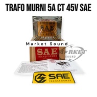 TRANSFORMER TRANSFORMER SAE 5A CT 5 AMPERE 5A 45V 45 PUREVOLT TRAVO SAE 5A 45V CT ORIGINAL