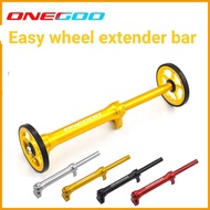 (SG STOCK)ONEGOO Easy Wheel Extender Bar EZ Extender bar For Brompton 3sixty Pikes Folding Bike