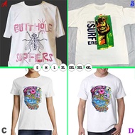 White Tshirt BUTTHOLE SURFERS BAND T-SHIRT 100% Cotton White Material | Casual T-SHIRT Size SML XL X