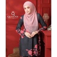 SABELLA LUXE Queeny Kurung 2026 B4 / Baju Kurung Moden Printed Ironless Sedondon Ibu & Anak