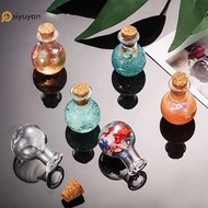 Si 10x Small Glass Bottles Miniature Potion Bottle Mini Cork Glass Vials Wedding yan