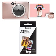 Canon Ivy CLIQ+ 2 Instant Camera Printer, Smartphone Printer, Rose Gold Canon Ivy CLIQ+ 2 Instant Ca