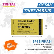 PRINT PARKING COUPONS OR RETRIBUTION OF COLORED PAPER FOR ALL VEHICLES 1 COUPON CONTAINS 100