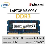 New For 4GB PC3-10600S DDR3 1333Mhz 2RX8 KVR1333D3S9 W34 SODIMM Laptop Memory Notebook RAM SDRAM