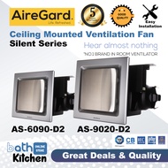 AireGard Ceiling Mounted Ventilation Fan - Silent Series