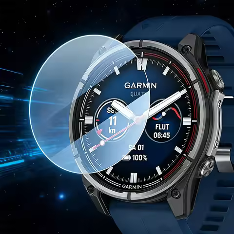 HD Tempered Glass Protect For Garmin Quatix 8 Tactix 8 Fenix 8 7 E Screen Scratch-resistant Glass Fi