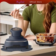 MagiDeal Non Slip Air Fryer Silicone Mat Dishwasher Usable Kitchen Accessory for DZ201 DZ401 Double 