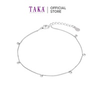 TAKA Jewellery Crystals & 925 Silver Bracelet