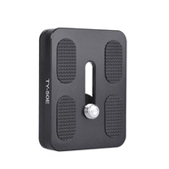 Sirui แผ่น TY-50E TY50 TY50X แบบปลดได้อย่างรวดเร็วสำหรับหัวกระทะเอียง G10 G20 Y10 K20X K10X