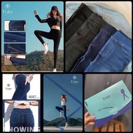 TISHU零感超彈力激瘦牛仔褲(灰黑色) 🎀優惠：$70@🎀