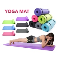Premium Fitness NBR Yoga Mat Gym Exercise Mat Extra Thick Non-Slip 183 Meter