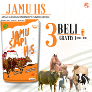 Jamu Ternak HS Menambah makan dan minum hewan sapi kuda kambing domba kerbau