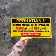 ACRYLIC BOARD and STICKER, WARNING BOARD - VEHICLE SAFETY, CUSTOM, FREE DESIGN ( a 369)