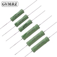 5PCS RX21 Wirewound Power Resistor DIP Type 6W 10W High Wattage Axial Resistor 0.05Ω–10KΩ Assorted V
