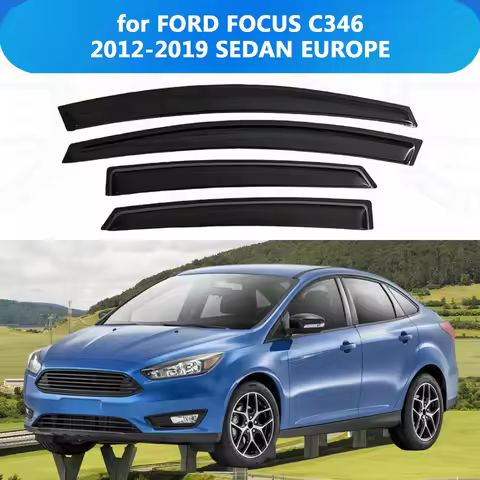 FORD FOCUS Wind Guard For FORD FOCUS C346 2012 2013 2014-2019 SEDAN EUROPE Wind Rain Guard Accessori