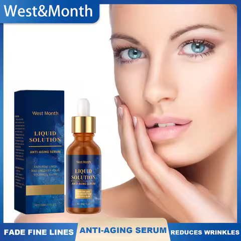 West Month Anti Aging Serum Whitening Firming Fade Fine Lines Hydrating Reduces Wrinkles Skin Repair